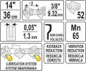 ŁAŃCUCH TNĄCY DO PILARKI 14'' 3/8' 1.3MM 52Z YATO