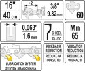 ŁAŃCUCH TNĄCY DO PILARKI 16'' 3/8' 1,6MM 60Z YATO