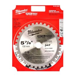 PIŁA TARCZOWA DO METALU 150*20/34 DO M18FMCS MILWAUKEE