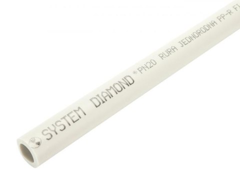 RURA PP-R JEDNORODNA 4M, PN20, 40*6.7 MM - SZT. DIAMOND