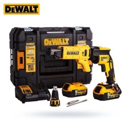 WKRĘTARKA AKUMULATOROWA DO G-K XR 18V 2*5,0AH LI-LON+DCF6201 DEWALT