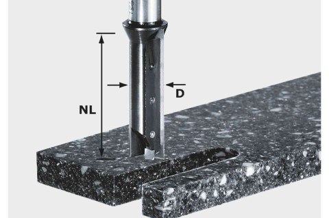 FREZ DO WPUSTÓW Z WYMIENNYMI PŁYTKAMI HW S12 D14/45 WM FESTOOL