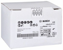 KRĄŻEK FIBRA BEST FOR METAL+INOX TYTAN R780 125MM G120 BOSCH