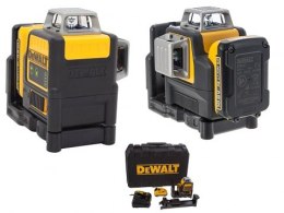 LASER LINIOWY 2-PŁASZCZYZNOWY 10.8V 2.0 AH ZIEL. WIĄZ. DEWALT