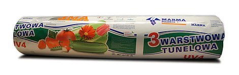 FOLIA TUNELOWA TRZYWARSTWOWA UV4 6*33 3MA UN FOLIA TUNELOWA TRZYWARSTWOWA UV4 6*33 3MA UN