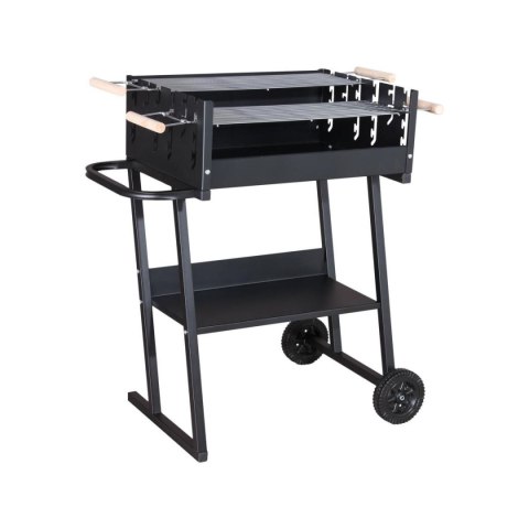 GRILL WĘGLOWY PROSTOKĄTNY NA KOŁACH UN GRILL WĘGLOWY PROSTOKĄTNY NA KOŁACH UN