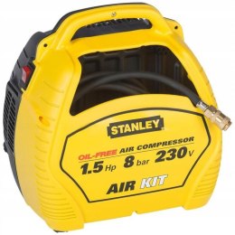 KOMPRESOR BEZOLEJOWY AIR KIT 1.5KM 8BAR STANLEY | 180L/min, Bezzbiornikowy, Wydajność 8 bar