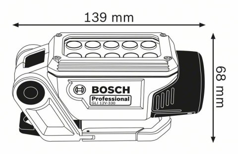 LATARKA AKUMULATOROWA GLI 12V-330 BOSCH LATARKA AKUMULATOROWA GLI 12V-330 BOSCH