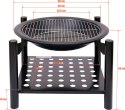 PALENISKO STALOWE Z RUSZTEM 50CM, DREWUTNIA LUND