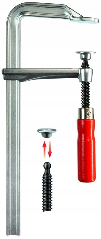 ŚCISK ŚRUBOWY ŚLUSARSKI STALOWY GZ 300/140MM BESSEY ŚCISK ŚRUBOWY ŚLUSARSKI STALOWY GZ 300/140MM BESSEY