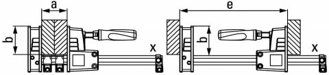 ŚCISK STOLARSKI POŁNOWYMIAROWY REGULOWANY 1500*95MM. BESSEY ŚCISK STOLARSKI POŁNOWYMIAROWY REGULOWANY 1500*95MM. BESSEY