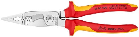 SZCZYPCE DO PRAC ELEKTROINSTALACYJNYCH IZOLOWANE 200MM KNIPEX SZCZYPCE DO PRAC ELEKTROINSTALACYJNYCH IZOLOWANE 200MM KNIPEX