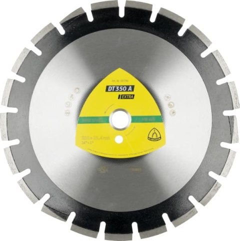 TARCZA DIAMENTOWA SEGMENTOWA DT350A 350MM 337732 KLINGSPOR TARCZA DIAMENTOWA SEGMENTOWA DT350A 350MM 337732 KLINGSPOR