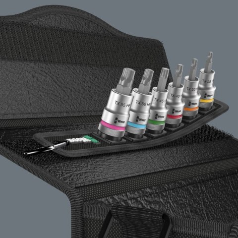 ZESTAW BITÓW NASADOWYCH ZYKLOP 1/2' TORX HF WERA ZESTAW BITÓW NASADOWYCH ZYKLOP 1/2' TORX HF WERA
