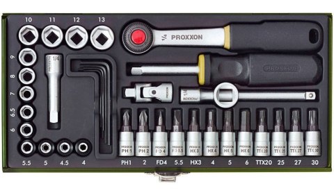 ZESTAW DLA MECHANIKÓW 36 CZĘŚCI PROXXON PROXXON ZESTAW DLA MECHANIKÓW 36 CZĘŚCI PROXXON PROXXON