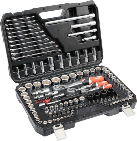 ZESTAW NARZĘDZIOWY 1/2'' 120 CZĘŚCI XL YATO ZESTAW NARZĘDZIOWY 1/2'' 120 CZĘŚCI XL YATO