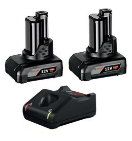 ZESTAW STARTOWY 12V 2*6,0AH + ŁADOWARKA GAL12V-40 BOSCH – DŁUŻSZY CZAS PRACY I SZYBKE ŁADOWANIE
