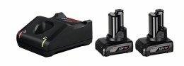 ZESTAW STARTOWY 12V 2*6,0AH + ŁADOWARKA GAL12V-40 BOSCH – DŁUŻSZY CZAS PRACY I SZYBKE ŁADOWANIE