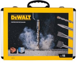 ZESTAW WIERTEŁ I DŁUT SDS+ 15 CZ. DEWALT