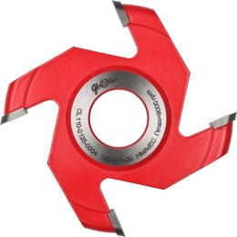 FREZ PÓŁOKRĄGŁY WYPUKŁY 125*30*24/R=12/4Z GLOBUS