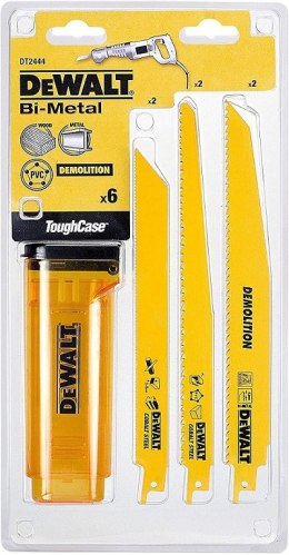ZESTAW BRZESZCZOTÓW BIMETALOWYCH 6 SZT. DEWALT