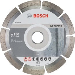 TARCZA DIAMENTOWA SEGMENTOWA CONCRETE 150*22.3*2.0 10P BOSCH