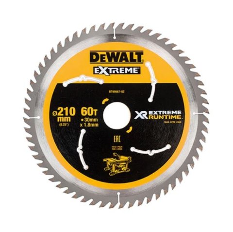 PIŁA SPIEKOWA 210MM*30MM /60T CSB DEWALT