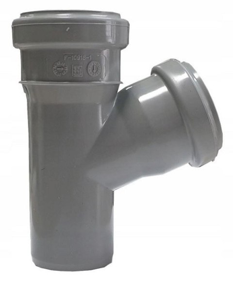 TRÓJNIK HT POPIEL PCV 110*50/67ST WAVI-000583 WAVIN