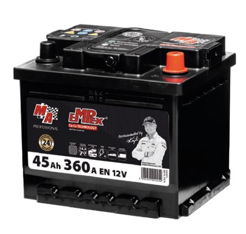 MA EMPEX | AKUMULATOR MA PROFESSIONAL EMPEX MAE 545 R 45AH / 360A / LB1 | ZASILANIE POJAZDÓW MA EMPEX | AKUMULATOR MA PROFESSIONAL EMPEX MAE 545 R 45AH / 360A / LB1 | ZASILANIE POJAZDÓW