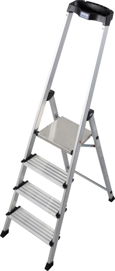 DRABINA ALUMINIOWA WOLNOSTOJĄCA SAFETY PLUS LINE 4 SZCZEBLE KRAUSE DRABINA ALUMINIOWA WOLNOSTOJĄCA SAFETY PLUS LINE 4 SZCZEBLE KRAUSE