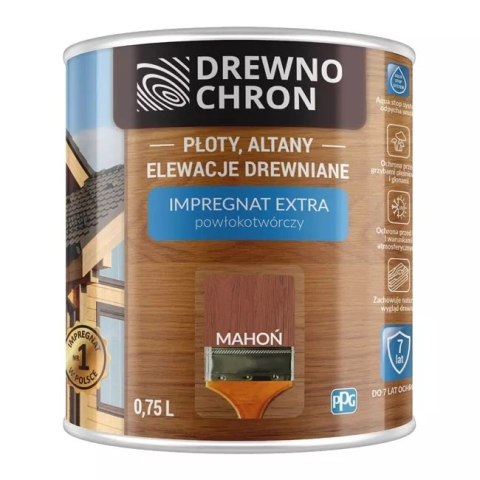 DREWNOCHRON IMPREGNAT POWŁOKOTWÓRCZY MAHOŃ 9L DREWNOCHRON DREWNOCHRON IMPREGNAT POWŁOKOTWÓRCZY MAHOŃ 9L DREWNOCHRON