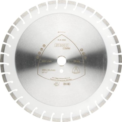 TARCZA DIAMENTOWA SEGMENTOWA DT600U 350MM 325194 KLINGSPOR TARCZA DIAMENTOWA SEGMENTOWA DT600U 350MM 325194 KLINGSPOR