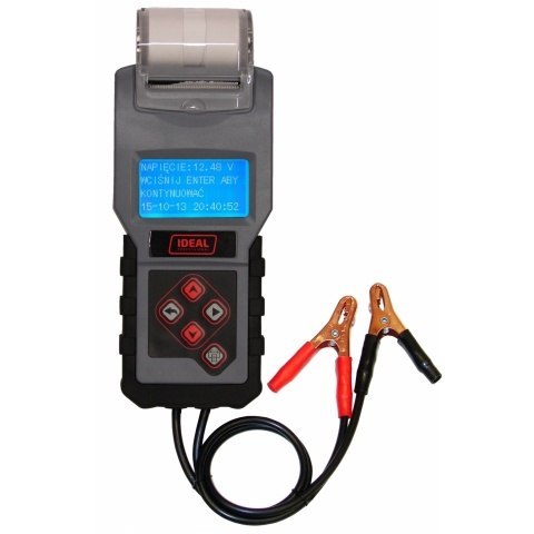 TESTER AKUMULATORÓW Z DRUKARKĄ BDT4000 IDEAL IDEAL TESTER AKUMULATORÓW Z DRUKARKĄ BDT4000 IDEAL IDEAL