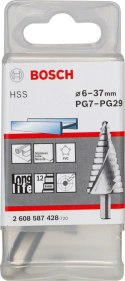 WIERTŁO STOPNIOWE 6-37MM BOSCH