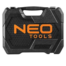 ZESTAW KLUCZY NASADOWYCH 1/2'', 1/4'' 82 SZTUK NEO