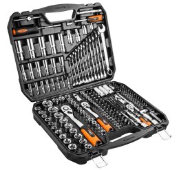 ZESTAW KLUCZY NASADOWYCH 1/2'', 3/8'', 1/4''219 SZTUK NEO