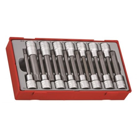 ZESTAW NASADEK TRZPIENIOWYCH 12-KĄTNYCH 10MM 1/2'', 15SZT, TENG TOOLS ZESTAW NASADEK TRZPIENIOWYCH 12-KĄTNYCH 10MM 1/2'', 15SZT, TENG TOOLS