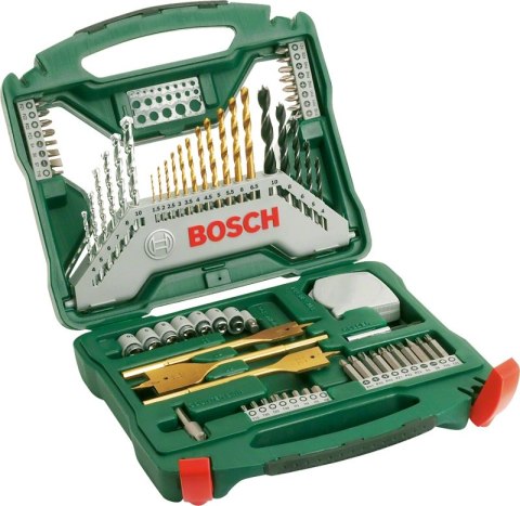ZESTAW WIERTEŁ I BITÓW TITANIUM X-LINE 70-CZĘŚCIOWY BOSCH ZESTAW WIERTEŁ I BITÓW TITANIUM X-LINE 70-CZĘŚCIOWY BOSCH