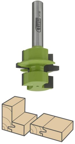 FREZ DO ZŁĄCZ KLEJONYCH 30MM 25-63 LUNA