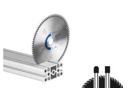 TARCZA PILARSKA ALUMINIUM/PLASTICS HW 254*30 TF80 A FESTOOL