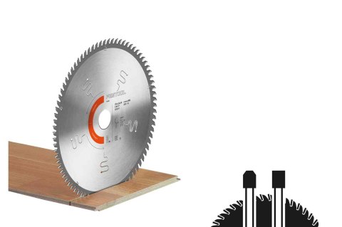 TARCZA PILARSKA LAMINATE/HPL HW 254*30 TF80 L FESTOOL