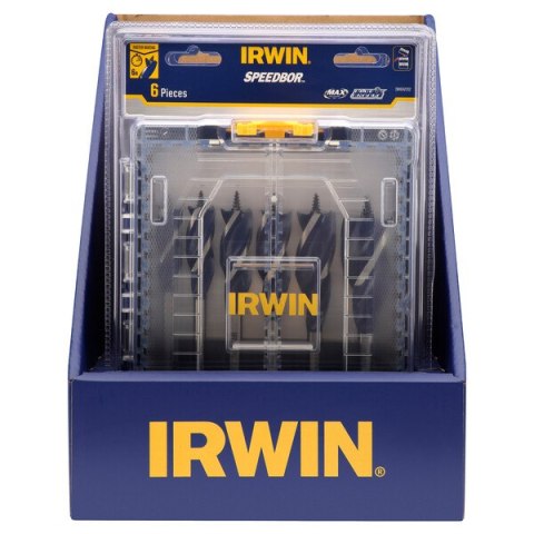 ZESTAW WIERTEŁ DO DREWNA BLUE GROOVE 4X 6 EL. IRWIN