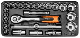 NEO TOOLS | KLUCZE NASADOWE 1/2