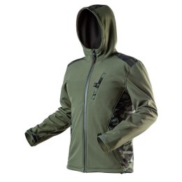 KURTKA SOFTSHELL CAMO L NEO
