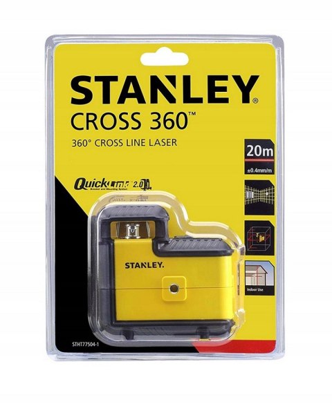 LASER PŁASZCZYZNOWY SLL360 NEXT GENERATION-CZERWONY STANLEY LASER PŁASZCZYZNOWY SLL360 NEXT GENERATION-CZERWONY STANLEY