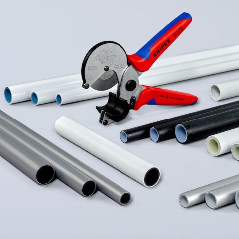 OBCINAK DO RUR KOMPOZYTOWYCH I Z TWORZYW SZTUCZNYCH KNIPEX OBCINAK DO RUR KOMPOZYTOWYCH I Z TWORZYW SZTUCZNYCH KNIPEX