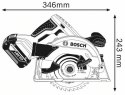 PILARKA TARCZOWA GKS 18 V-57 0*AH BOSCH