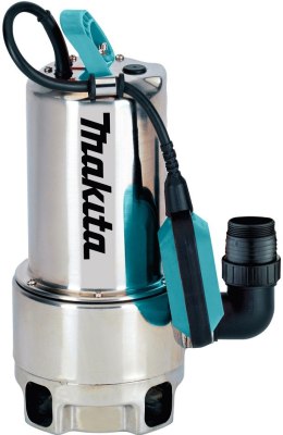 POMPA ZANURZENIOWA ELEKTRYCZNA DO WODY BRUDNEJ 1100W MAKITA – Wydajność 250 l/min, Stal nierdzewna, Wysokość podnoszenia 10 m