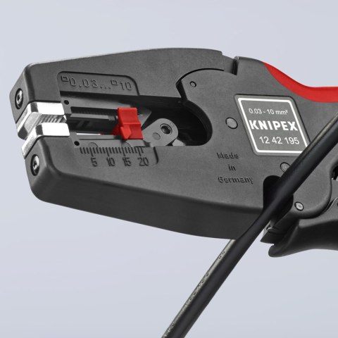 SZCZYPCE AUTOMATYCZNE DO ŚCIĄGANIA IZOLACJI MULTISTRIP 10 KNIPEX SZCZYPCE AUTOMATYCZNE DO ŚCIĄGANIA IZOLACJI MULTISTRIP 10 KNIPEX