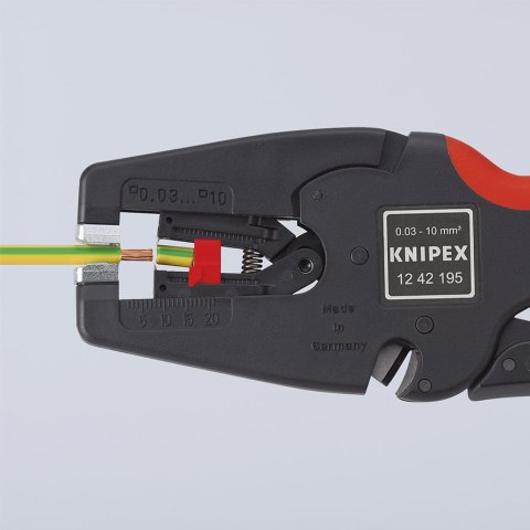 SZCZYPCE AUTOMATYCZNE DO ŚCIĄGANIA IZOLACJI MULTISTRIP 10 KNIPEX SZCZYPCE AUTOMATYCZNE DO ŚCIĄGANIA IZOLACJI MULTISTRIP 10 KNIPEX